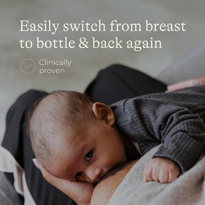 Lansinoh Glass Feeding Bottle 240 ml – Shishe Qelqi Anti-Colic