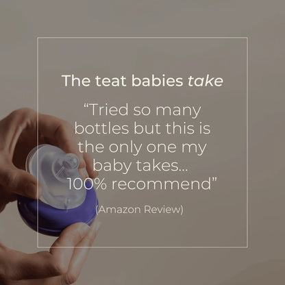 Lansinoh Glass Feeding Bottle 240 ml – Shishe Qelqi Anti-Colic