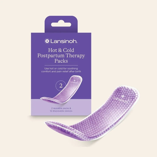 Lansinoh Hot & Cold Postpartum Therapy Packs – Kompresa të Ngrohta dhe të Ftohta për Pas Lindjes
