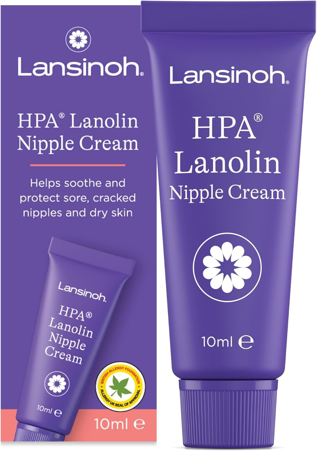 Lansinoh HPA Lanolin Nipple Cream – 10/40 ml – imazhi 1