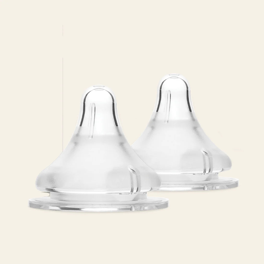 Lansinoh NaturalWave Thithka Silikoni për Shishe – 2 Copë – imazhi 1