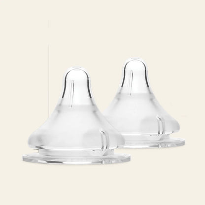 Lansinoh NaturalWave Thithka Silikoni për Shishe – 2 Copë – imazhi 1