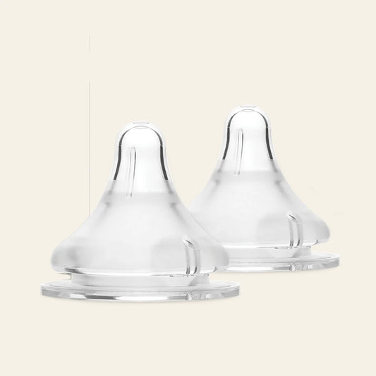 Lansinoh NaturalWave Thithka Silikoni për Shishe – 2 Copë – imazhi 1