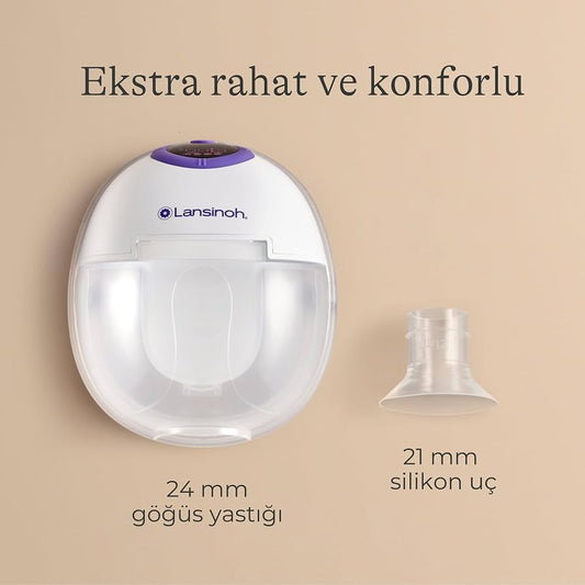 Lansinoh Pompë Gjiri Pa Duar 180 ml – imazhi 2