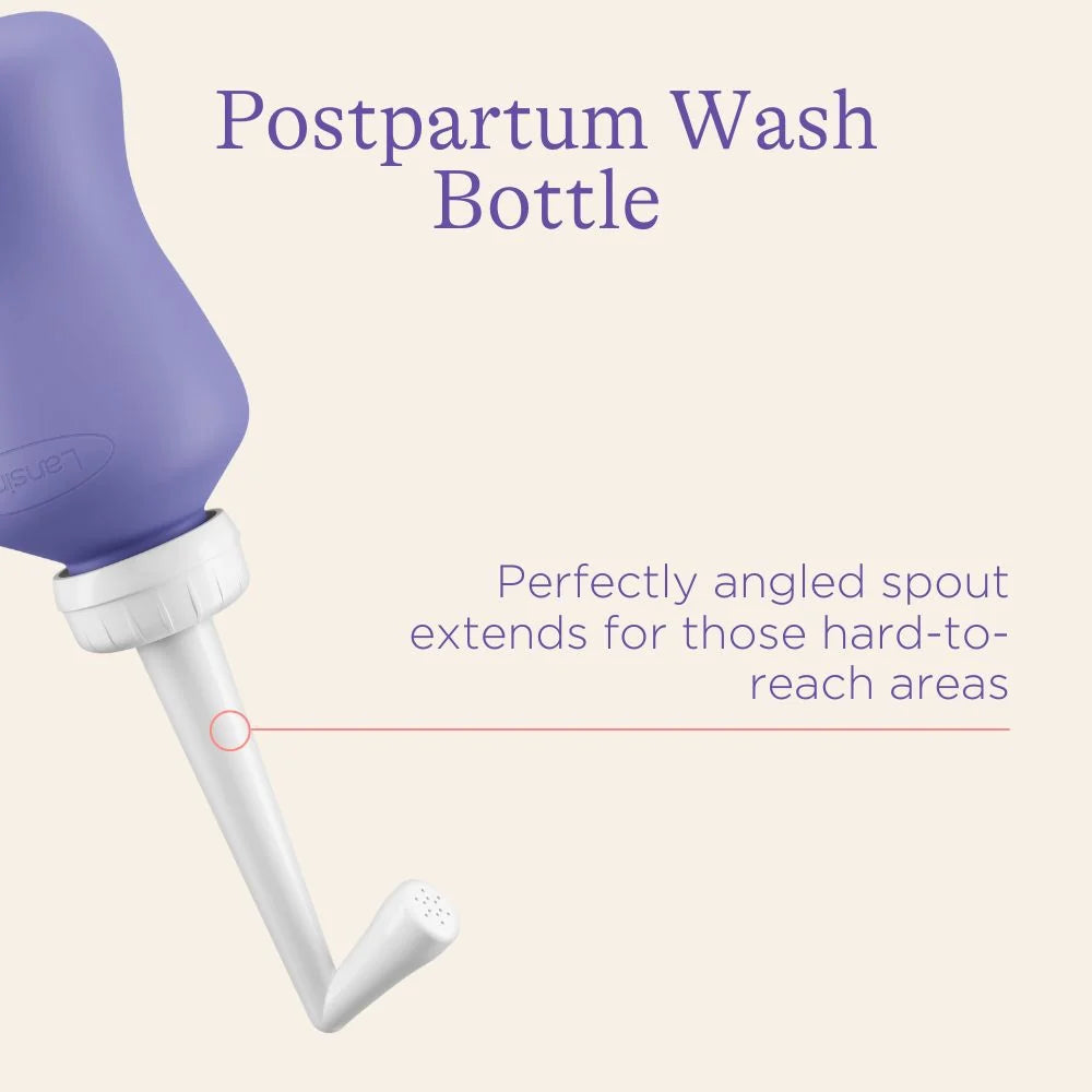 Lansinoh Postpartum Wash Bottle – Shishe Higjienike për Kujdesin Pas Lindjes