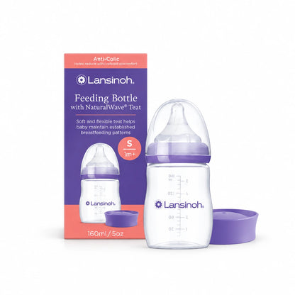 Lansinoh Shishe Ushqimi 160 ml – Ushqyerje Natyrale dhe e Rehatshme