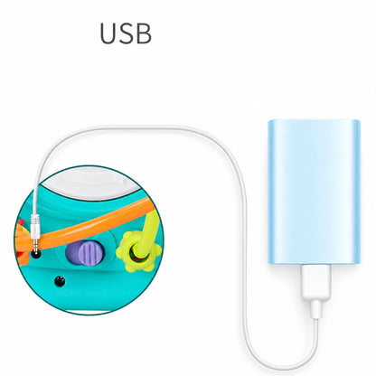 Lodër Kub Muzikor Edukativ 15-në-1 me Daulle, Bluetooth, Drita dhe Renditje Formash