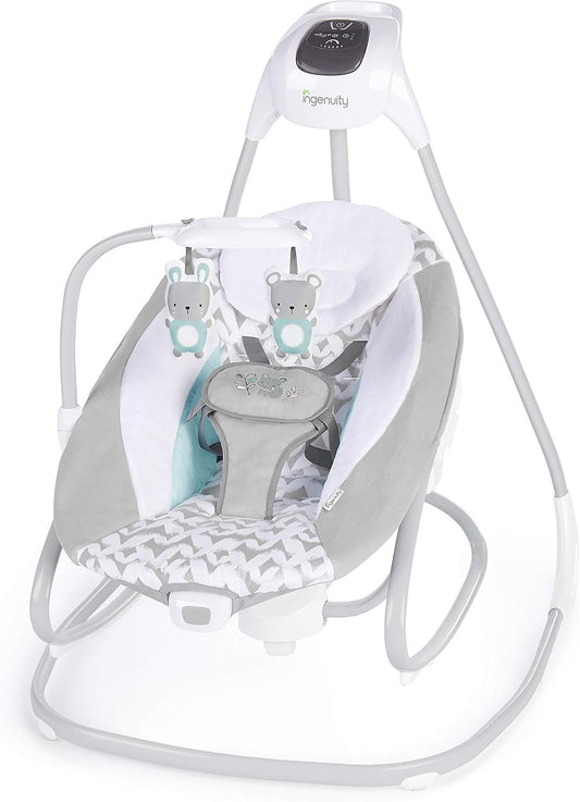 Luhatëse Elektrike Ingenuity SimpleComfort 2 në 1 – Swing & Rocker