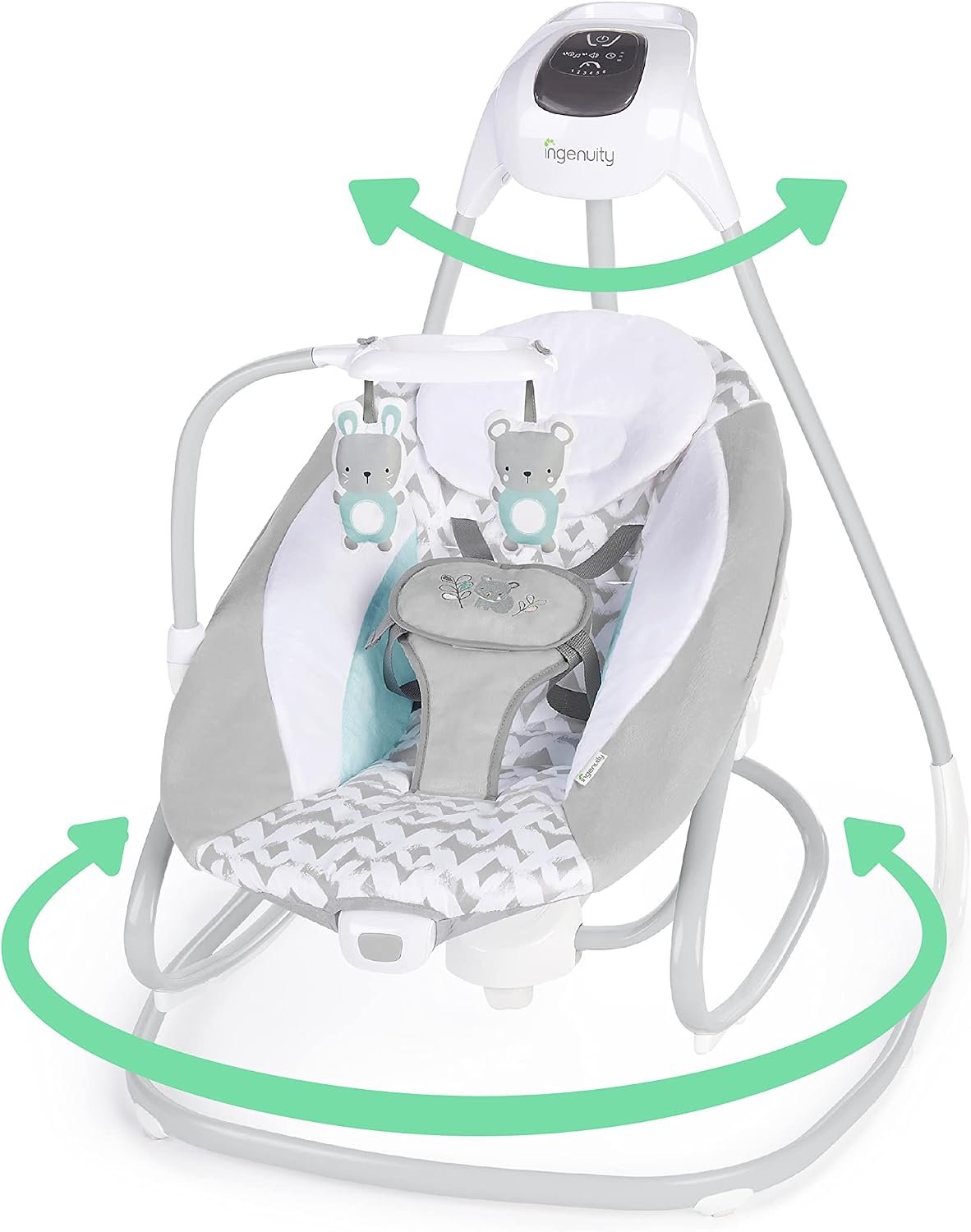 Luhatëse Elektrike Ingenuity SimpleComfort 2 në 1 – Swing & Rocker