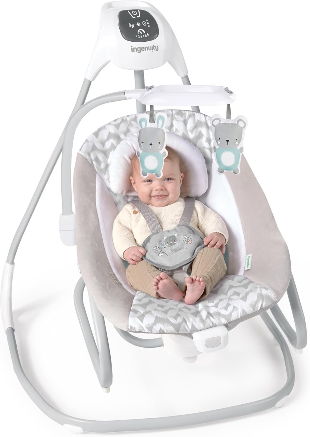 Luhatëse Elektrike Ingenuity SimpleComfort 2 në 1 – Swing & Rocker