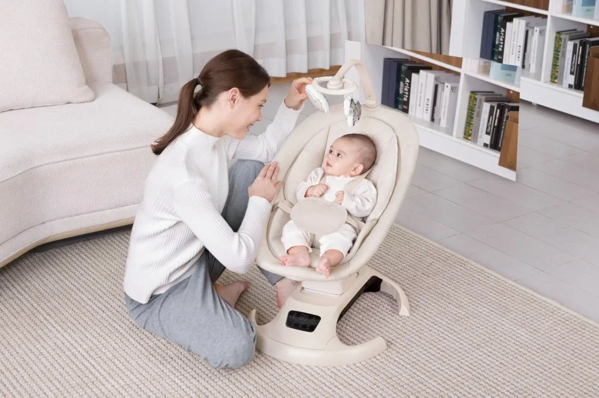 Luhatëse Elektrike Mastela Lullaby Sky Bluetooth për Bebe