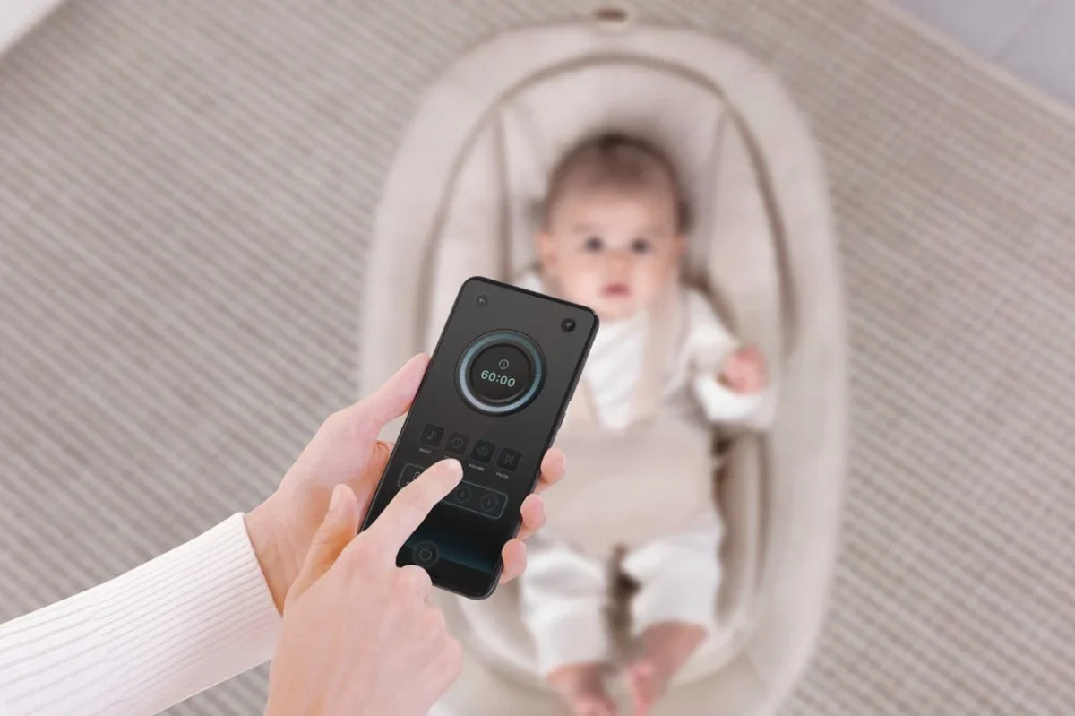 Luhatëse Elektrike Mastela Lullaby Sky Bluetooth për Bebe