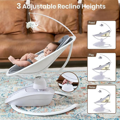 Luhatëse Elektrike VaVaSoo Multi-Motion – 5 Lëvizje, 5 Shpejtësi & Telekomandë