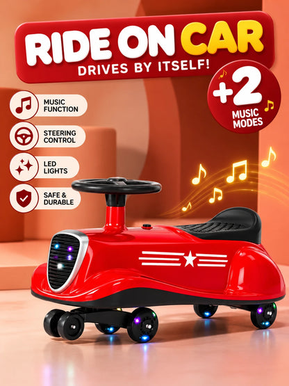 Makinë Shtytëse për Fëmijë – Ride-On Push Car
