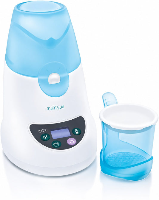 Mamajoo 3-në-1 – Ngrohës Digjital për Qumësht dhe Ushqim me Sterilizues