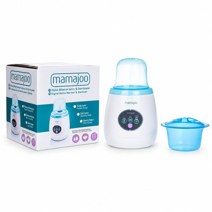 Mamajoo 3-në-1 – Ngrohës Dixhital për Biberon dhe Sterilizues me Avull