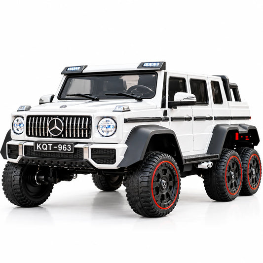 Mercedes G63 6x6 – Makinë Elektrike 12V për Fëmijë me 6 Rrota dhe 2 Ulëse