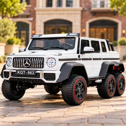 Mercedes G63 6x6 – Makinë Elektrike 12V për Fëmijë me 6 Rrota dhe 2 Ulëse