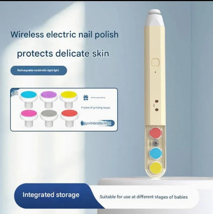 Mini Limë Elektrike për Thonjtë e Bebes – Cute Mini Care