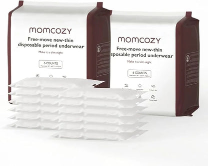 Momcozy – Brekë Njëpërdorimëshe për Nëna Pas Lindjes, 12 Copë