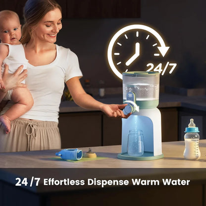 Momcozy FD03 Dual Lights – Ngrohës Uji për Bebe me Temperaturë Konstante dhe Ndriçim të Dyfishtë