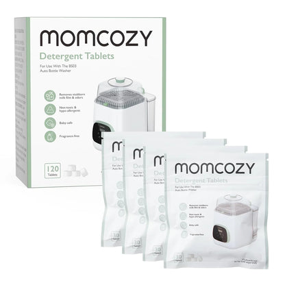 Momcozy KleanPal Pro – Tableta Pastrimi për Shishe dhe Aksesorë të Bebeve, 120 Copë