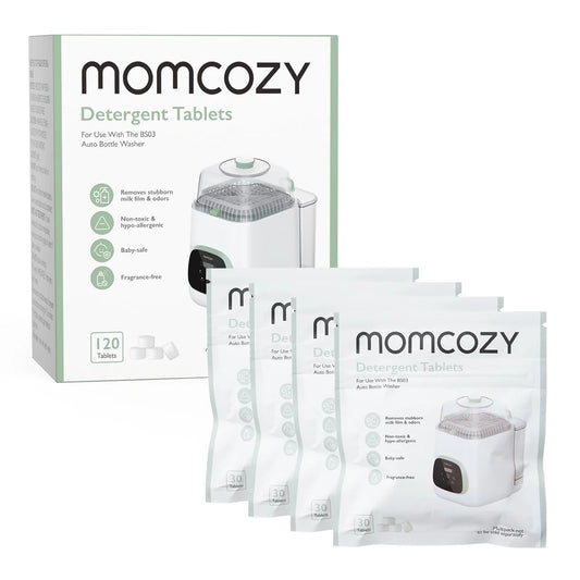 Momcozy KleanPal Pro – Tableta Pastrimi për Shishe dhe Aksesorë të Bebeve, 120 Copë