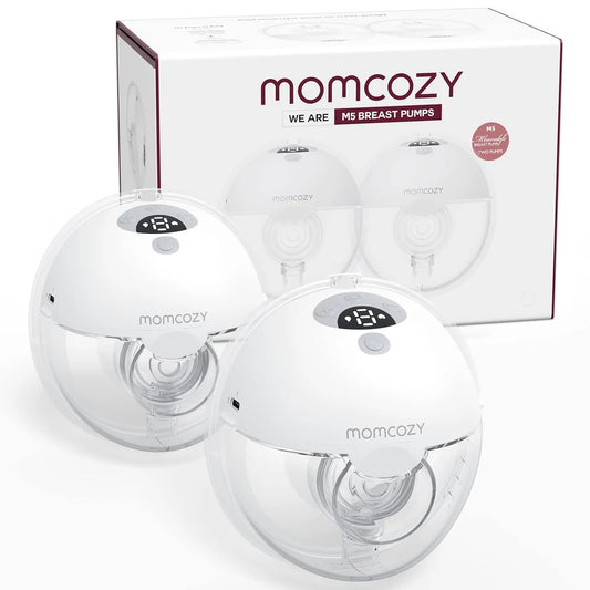 Momcozy M5 – Pompë Gjiri Elektrike Portative, Një Njësi (Single Pack)