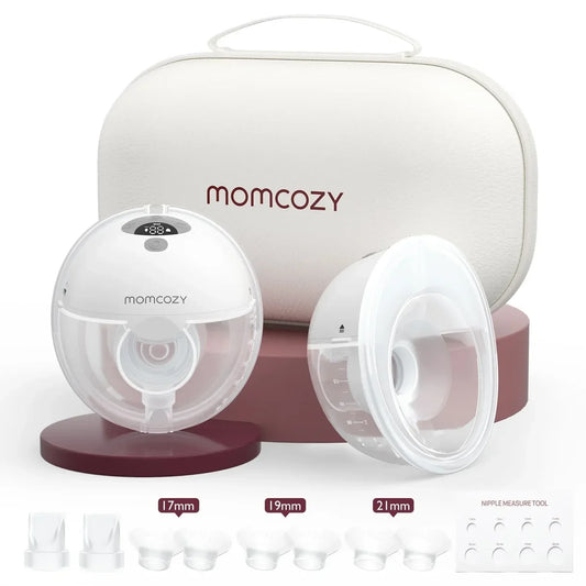 Momcozy M5 – Pompë Gjiri Elektrike Portative, Set me 2 Pompa (Double Pack)