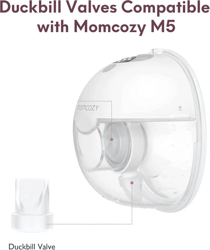Momcozy M5 – Valvulë Rezervë Duckbill për Pompë Gjiri Elektrike