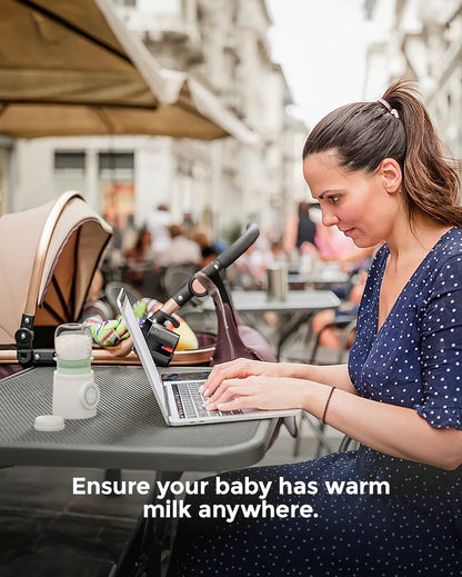Momcozy MW03 – Ngrohës Portativ për Shishe të Bebeve, për Udhëtime