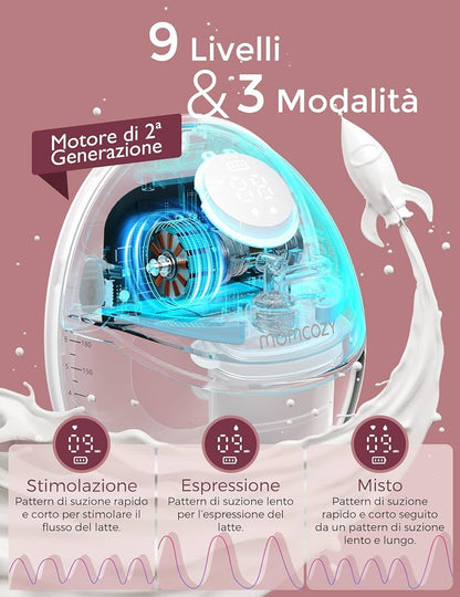 Momcozy Pompë Gjiri e Veshshme – 1 Copë – imazhi 4