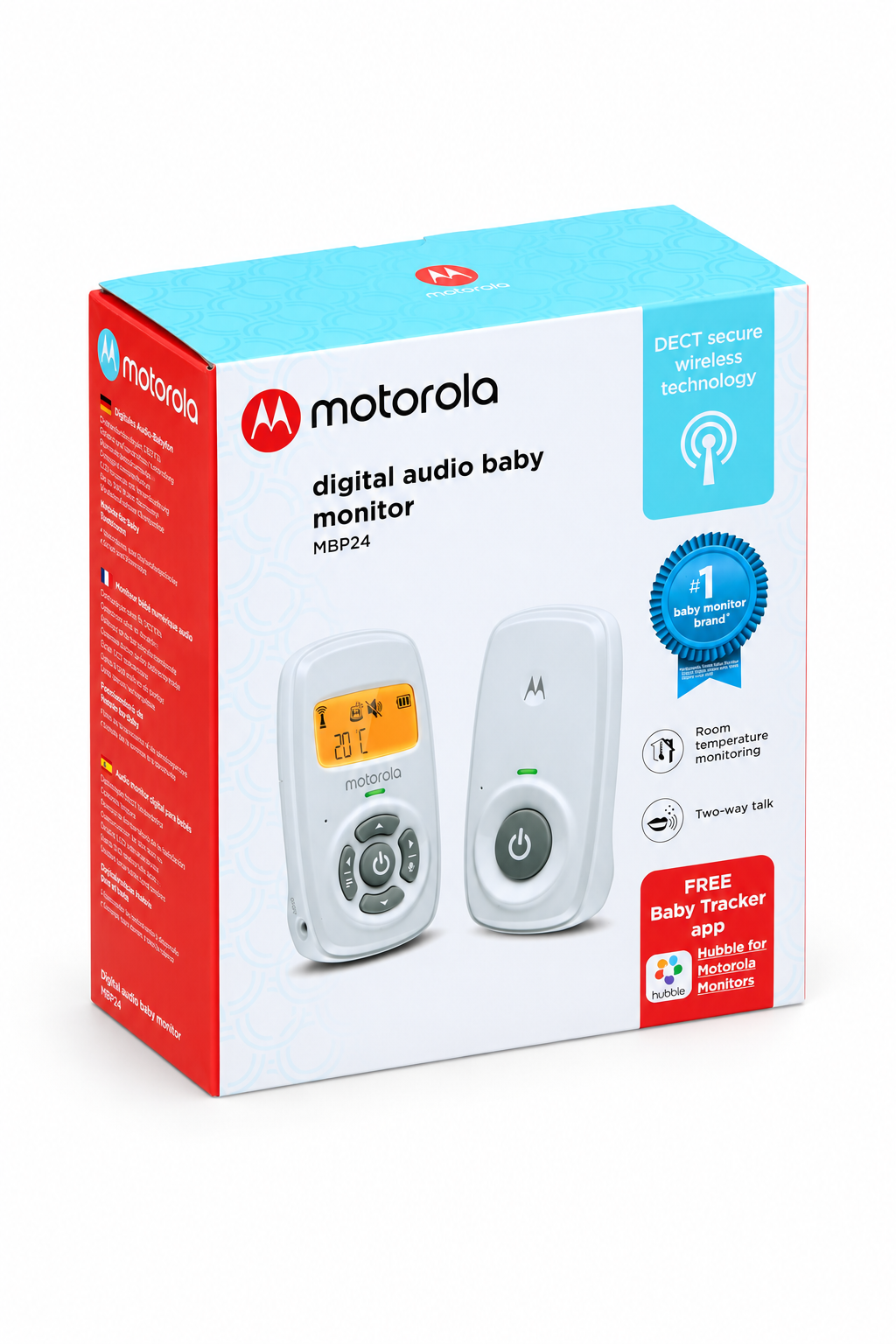 Motorola MBP24 – Interfon Audio për Bebe me Temperaturë dhe Komunikim Dykahësh