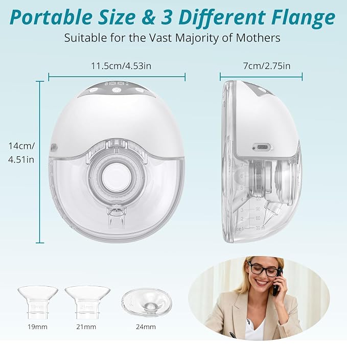 MY-375 Pompë Elektrike Dyshe e Veshshme – imazhi 2