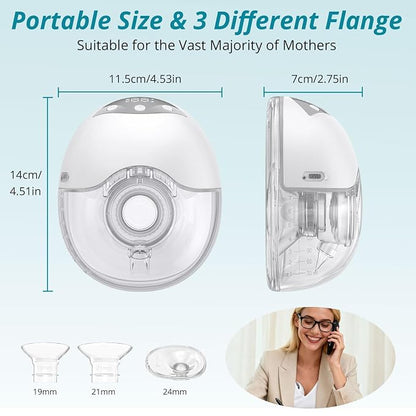 MY-375 Pompë Elektrike Dyshe e Veshshme – imazhi 2