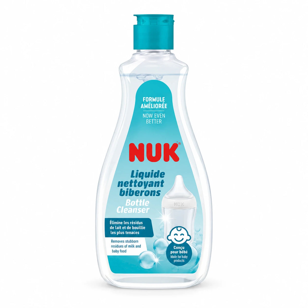 NUK Pastrues për Shishe, Biberonë dhe Aksesorë të Bebes – Baby Bottle Cleanser 500 ml