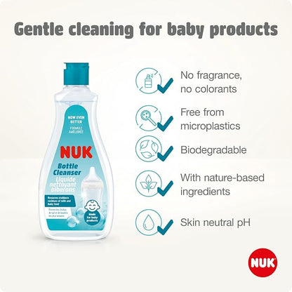 NUK Pastrues për Shishe, Biberonë dhe Aksesorë të Bebes – Baby Bottle Cleanser 500 ml