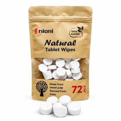 Peceta Tablet të Kompresuara Natyrale – 72 Copë me Shishe Uji