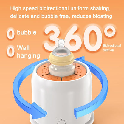 Përzierës Elektrik për Qumësht Formulë – Rrotullim 360°, 3 Shpejtësi dhe Bateri të Rikarikueshme