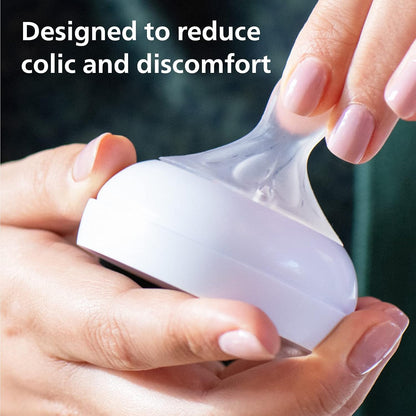 Philips Avent Natural Response – Shishe Qelqi për Bebe 240 ml, 1m+ (SCY933/01)