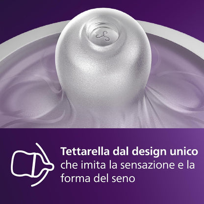 Philips Avent Natural Response – Thithka për Shishe Flow 4, 3m+, 2 copë