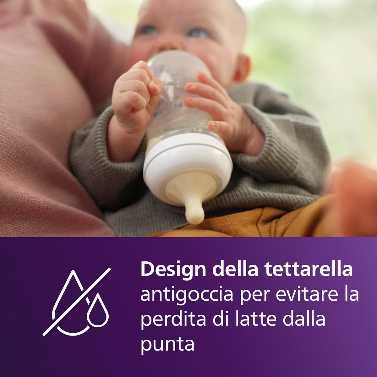 Philips Avent Natural Response – Thithka për Shishe Flow 4, 3m+, 2 copë