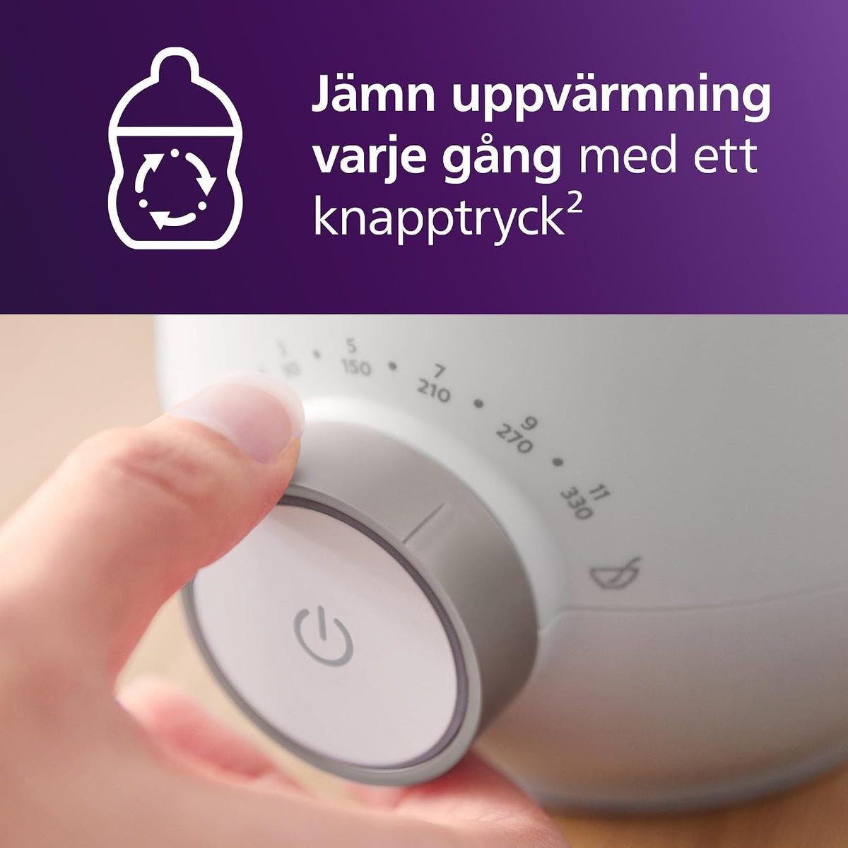 Philips Avent Premium – Ngrohës i Shpejtë për Biberon SCF358/00