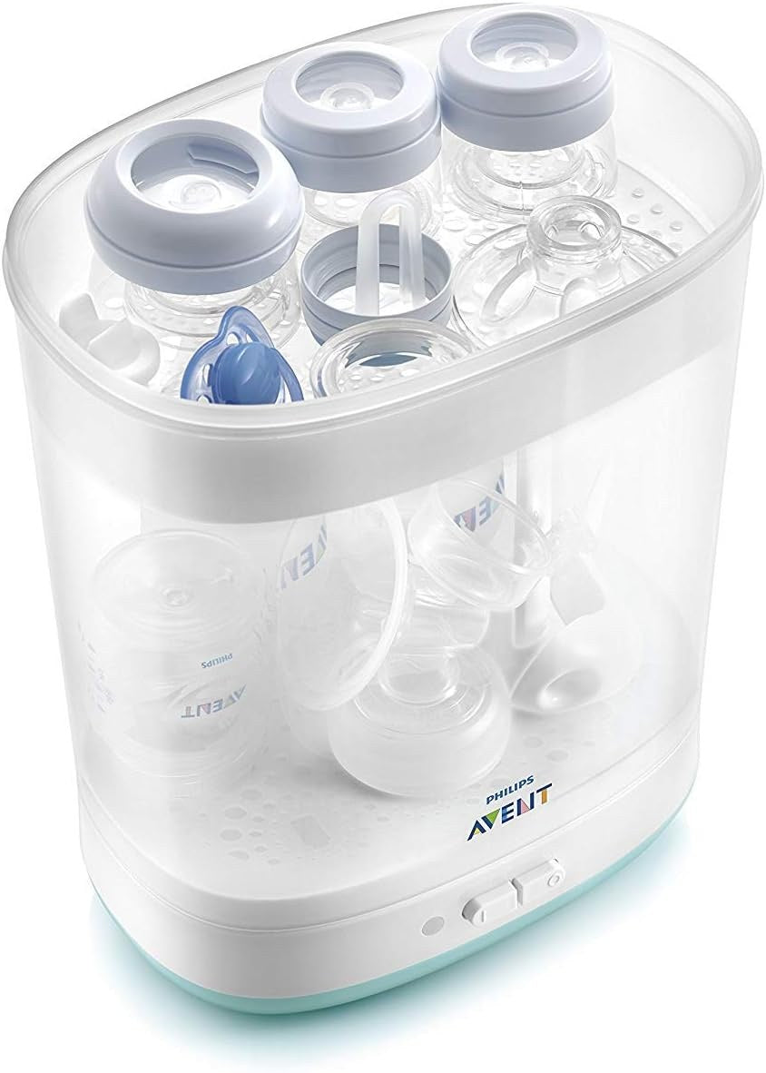 Philips Avent 2-në-1 – Sterilizues Elektrik me Avull SCF922