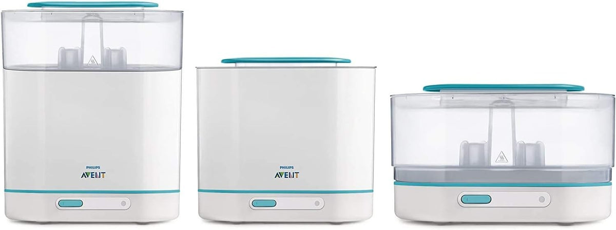 Philips Avent 2-në-1 – Sterilizues Elektrik me Avull SCF922