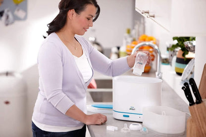 Philips Avent 2-në-1 – Sterilizues Elektrik me Avull SCF922