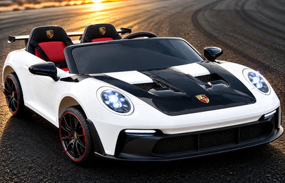Porsche Style Super Sport – Makinë Elektrike Premium me 4 Motorë dhe 2 Ulëse Leather
