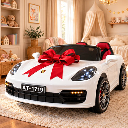 Porsche Super Sport – Makinë Elektrike Premium për Fëmijë me 2 Ulëse Leather dhe Telekomandë