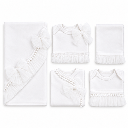 Pugi Baby – Set Krem për Vajza të Porsalindura, 10 Pjesë