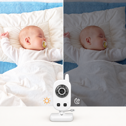 PUREPOWER SP219 – Video Monitor për Bebe me Night Vision dhe Ekran 2″